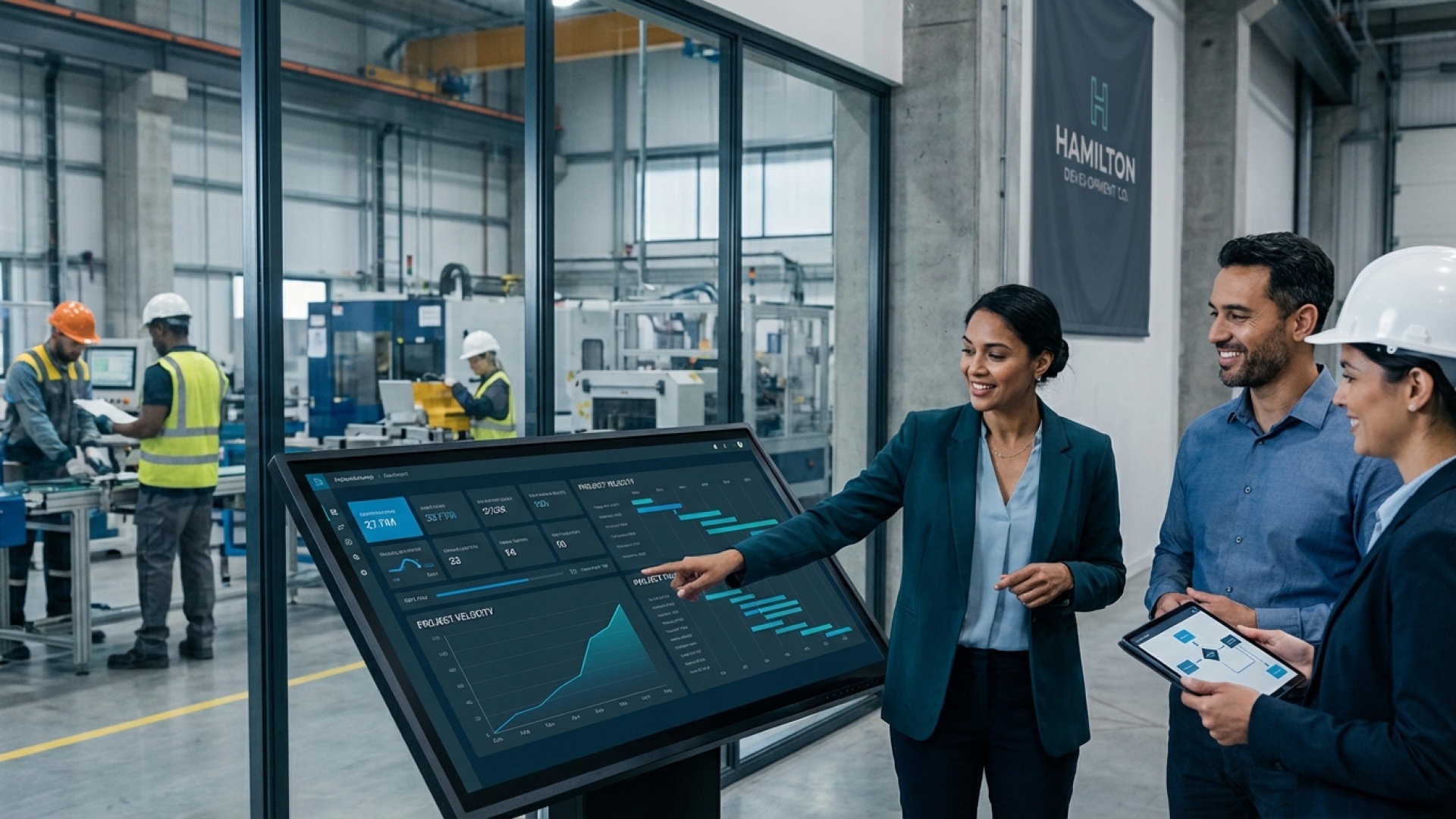 AI-powered software development - High-resolution customer-focused software development by Hamilton Development Company