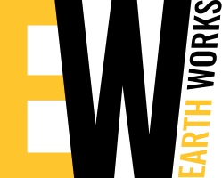 Graphic representation of earthworks, emphasizing construction and excavation services relevant to custom software development projects.